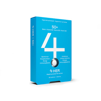 4HER 50+ Kokeile nyt 30 päivää €19.90 (-5€)