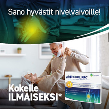 Kokeile Arthorol Pro ilmaiseksi 30 päivän